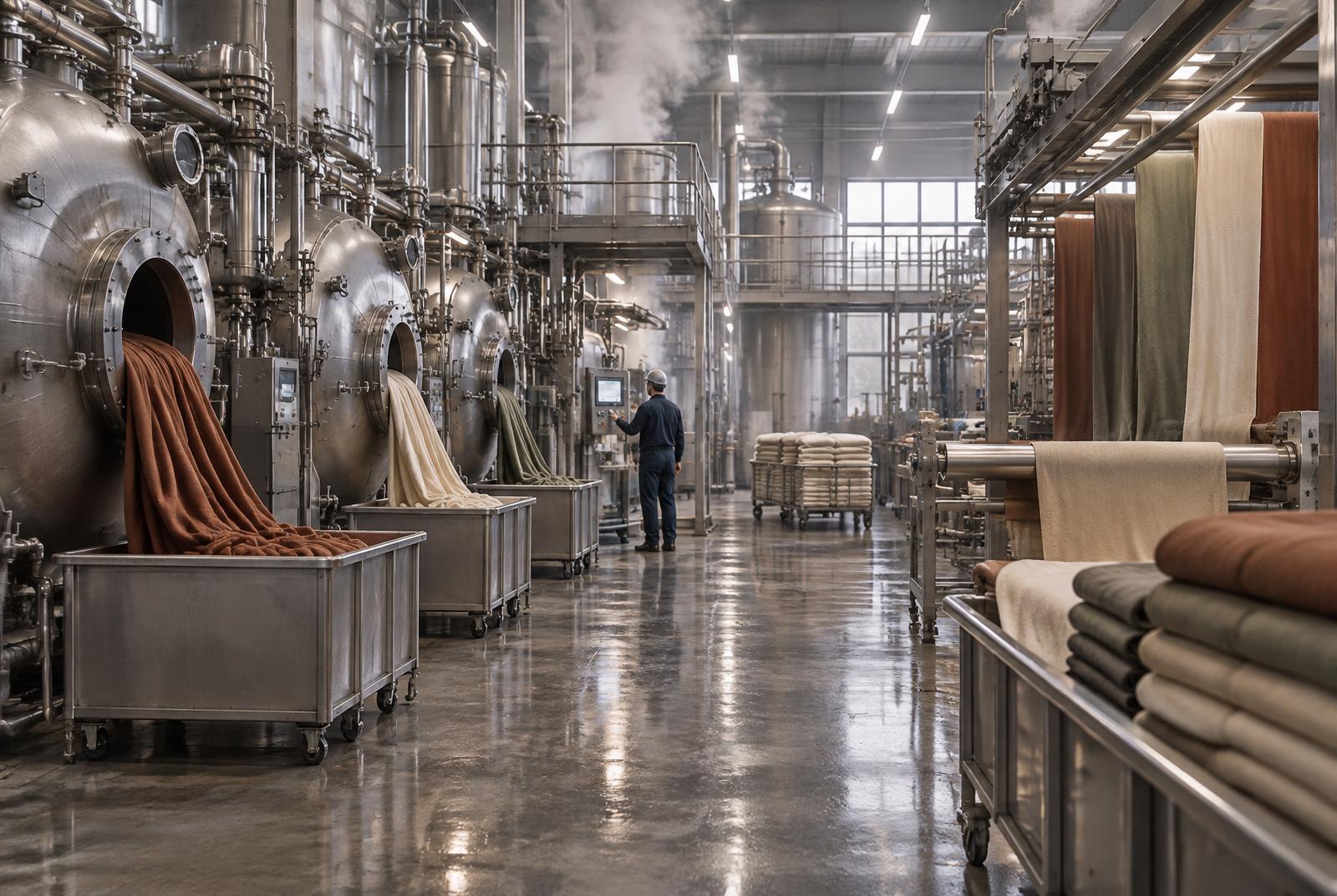 Dyeing & Finishing at NET TEKSTİL